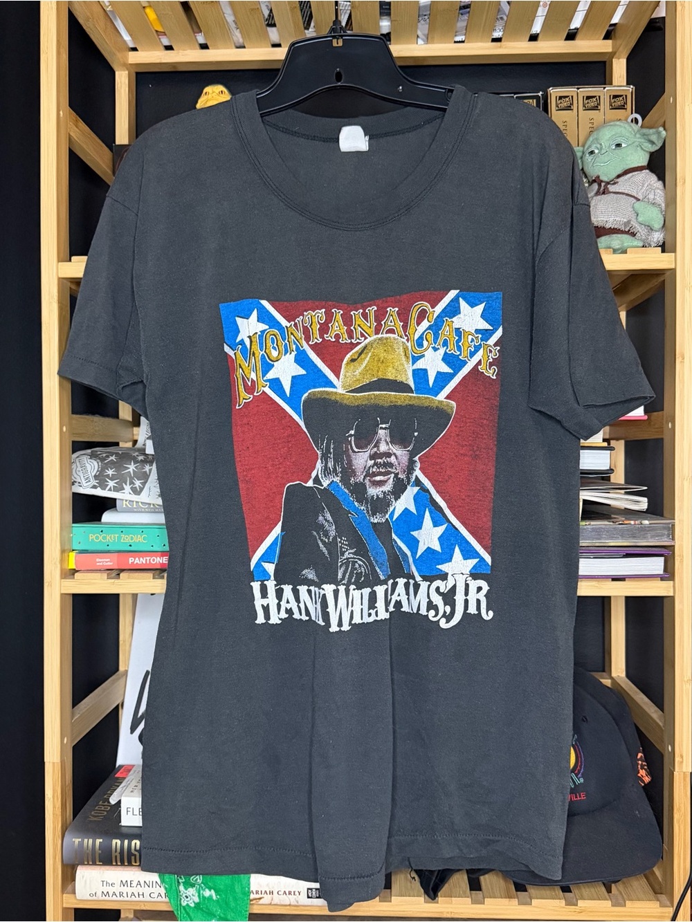 Hank Williams Jr. Montana Cafe vintage t shirt size XL